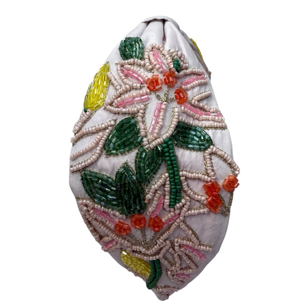 272. The Lily Flowers in the Garden Beaded Headband